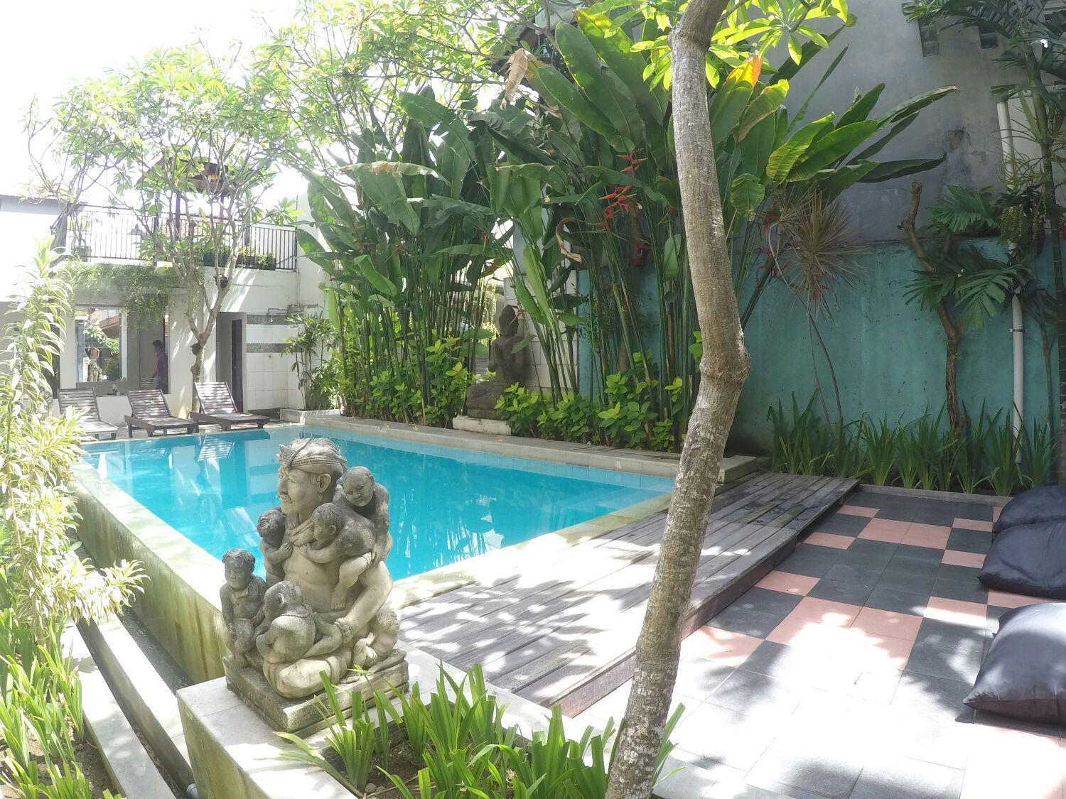 Kuta Beach Hostel Екстер'єр фото